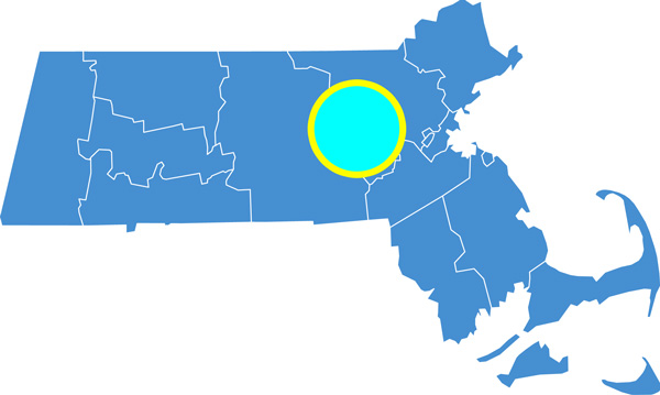 illustration of Massachusetts.